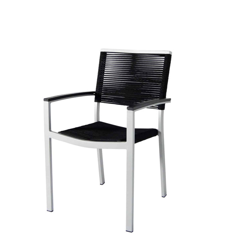 Source Furniture Fiji Rope Stacking Patio Dining Chair Wayfair